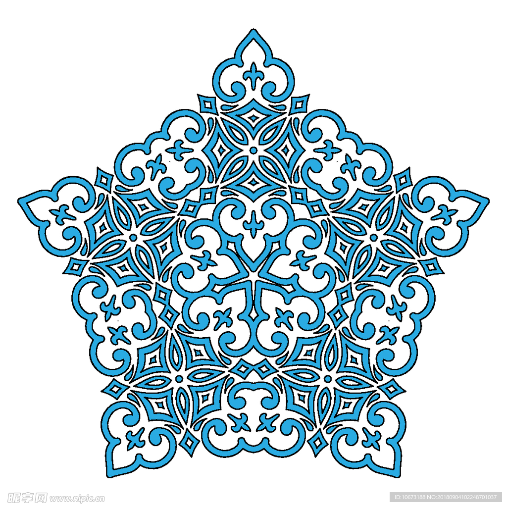 矢量花纹