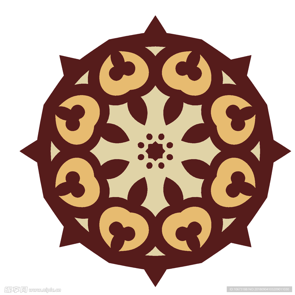 矢量花纹