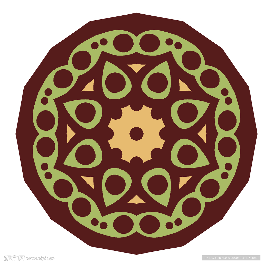 矢量花纹