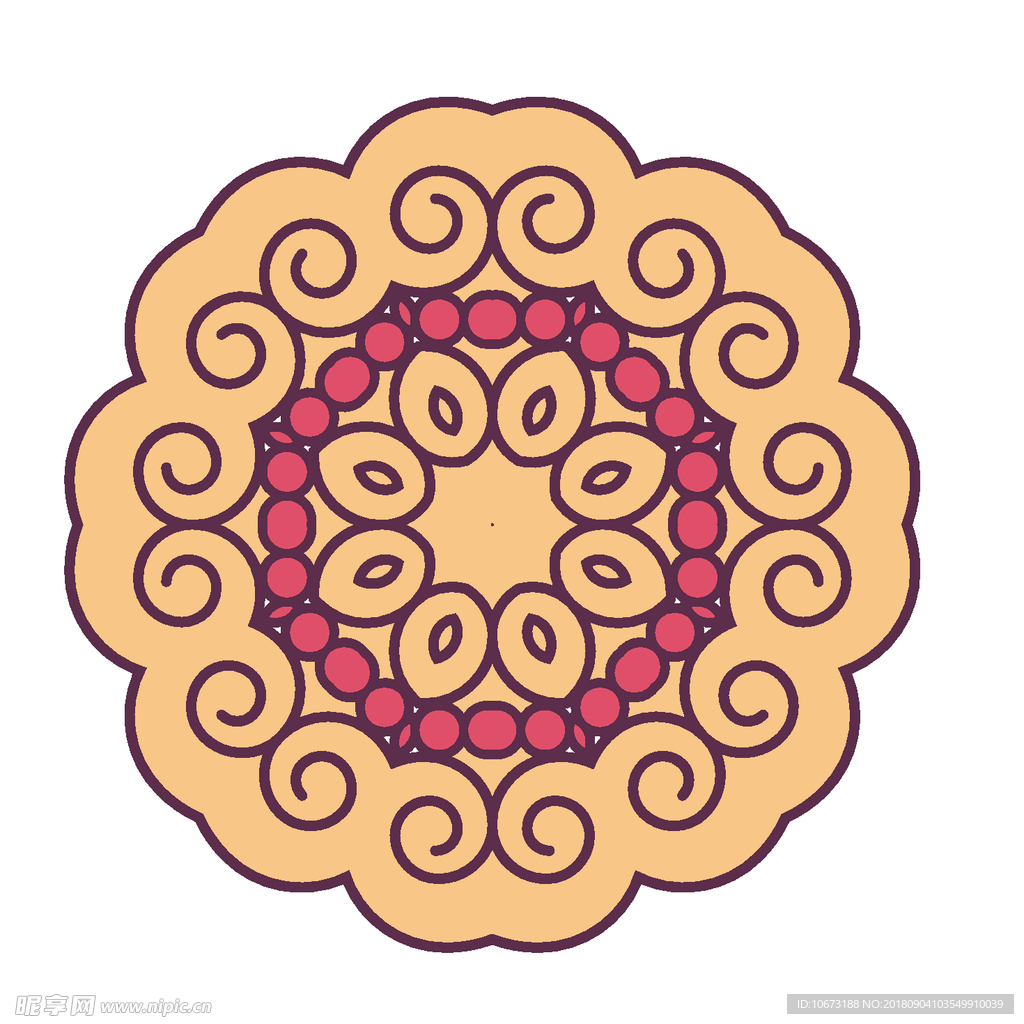 矢量花纹
