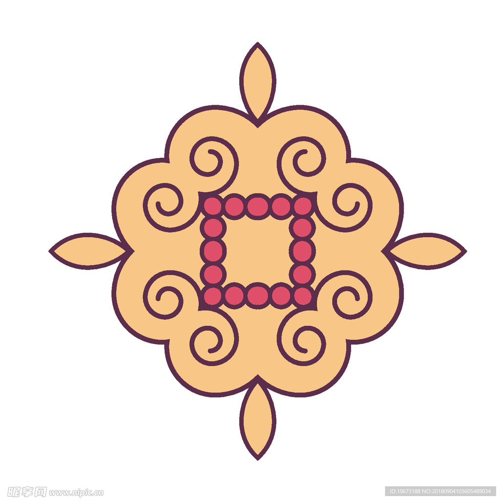矢量花纹