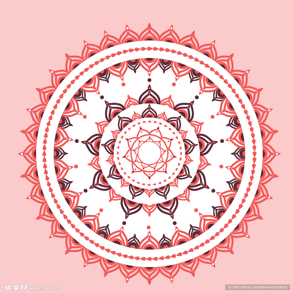矢量花纹
