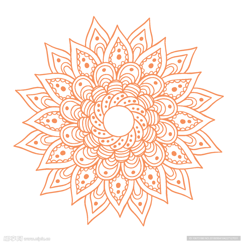 矢量花纹