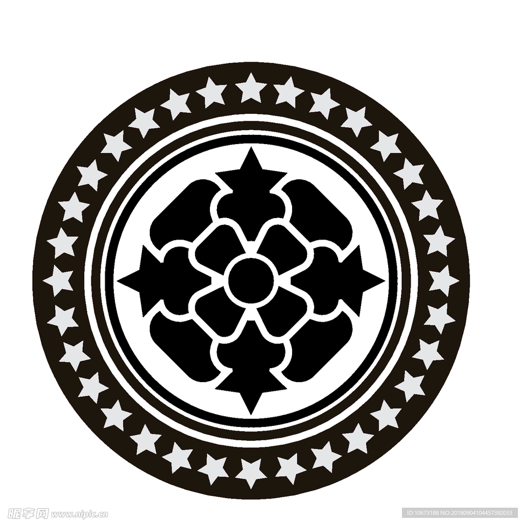 矢量花纹