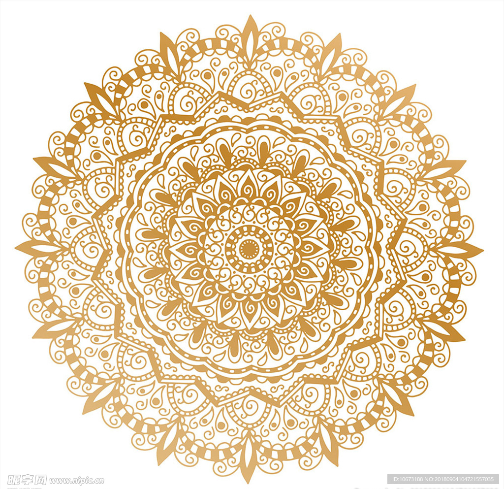 矢量花纹