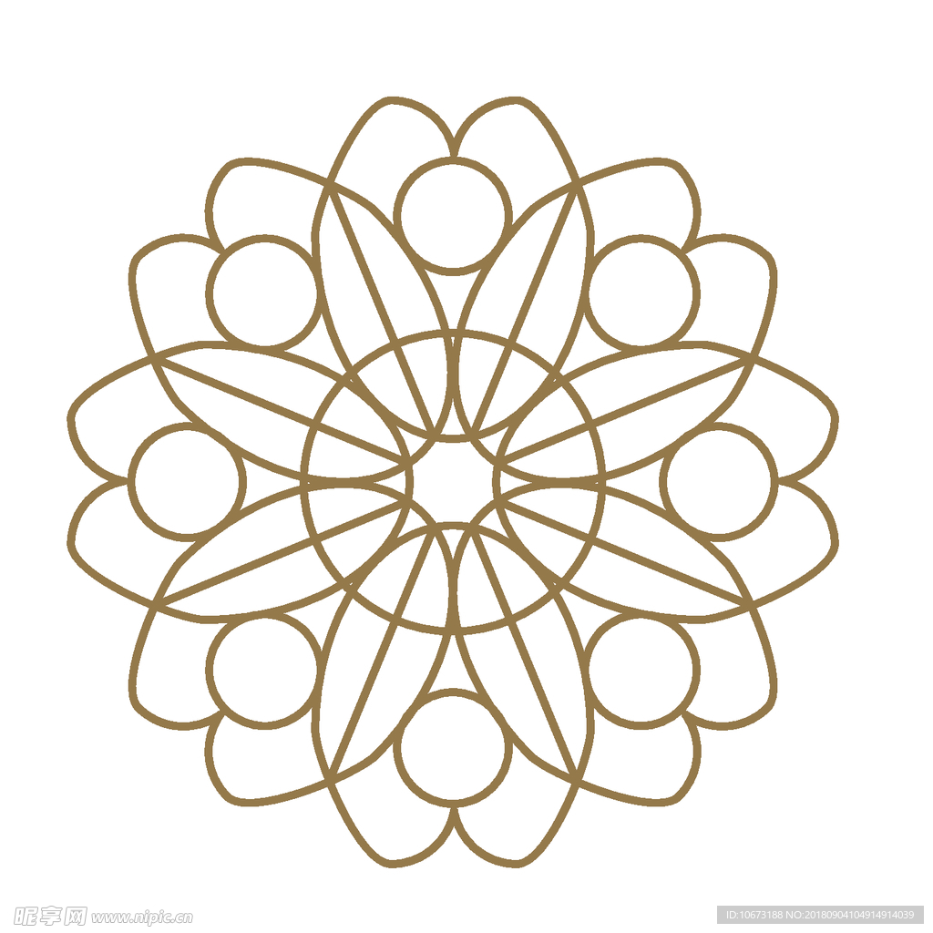 矢量花纹