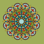矢量花纹