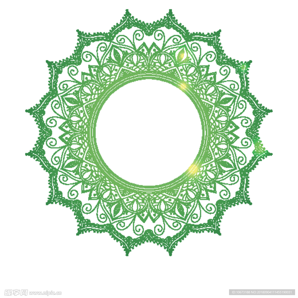 矢量花纹