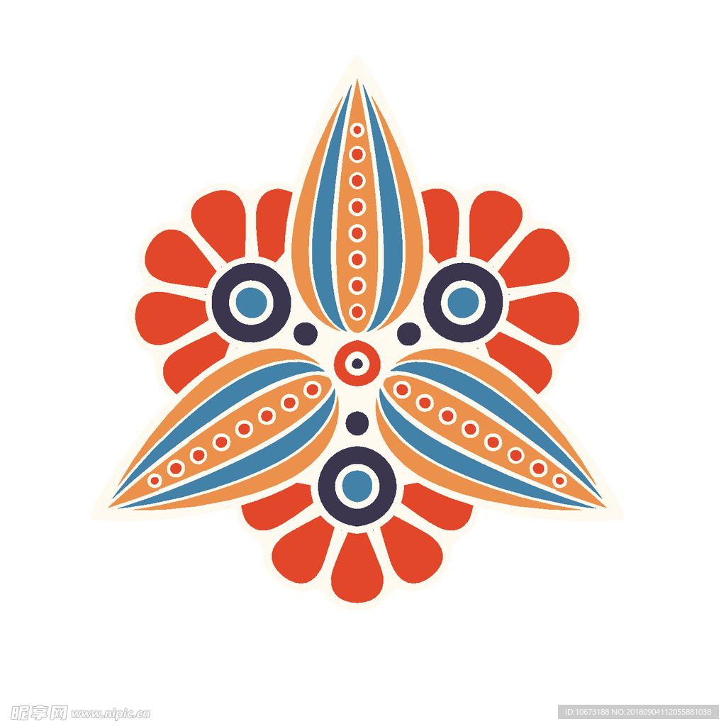 矢量花纹