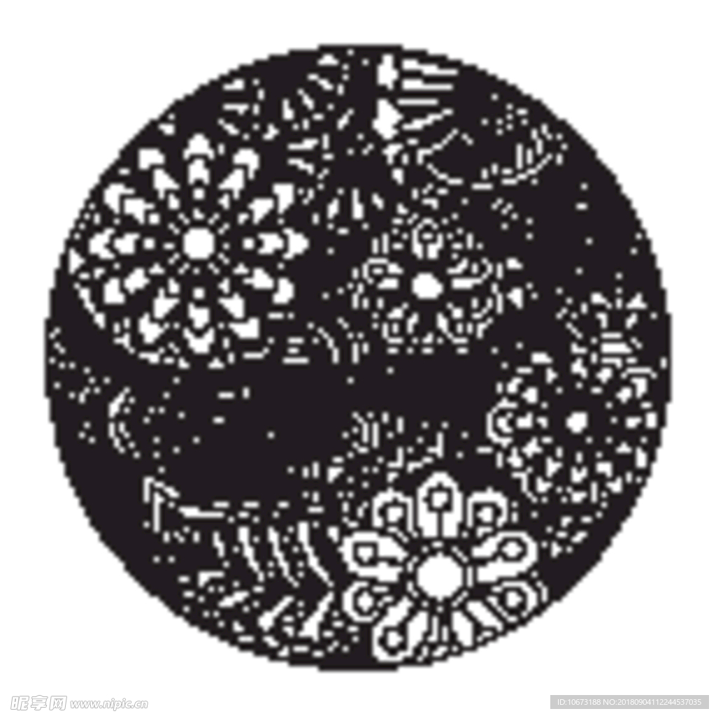 矢量花纹