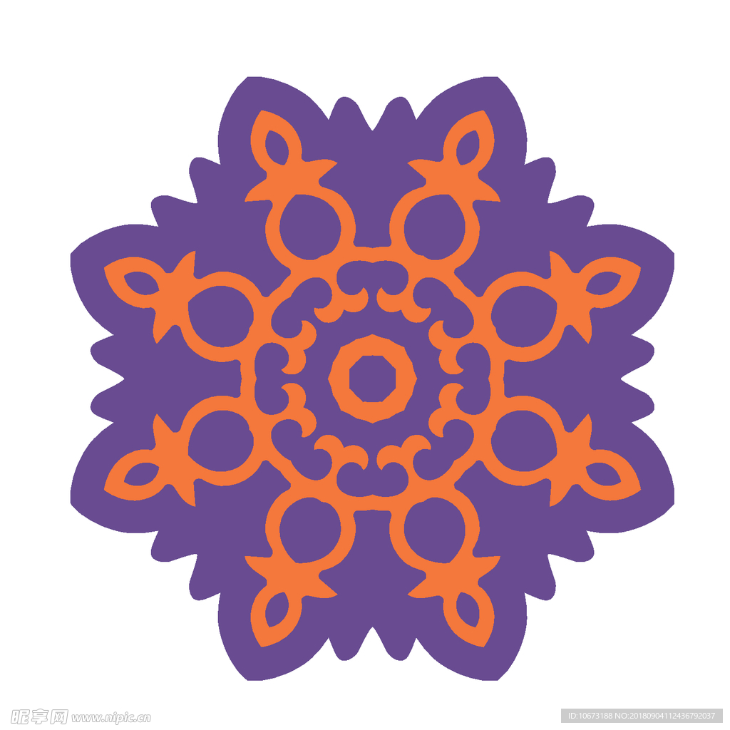 矢量花纹