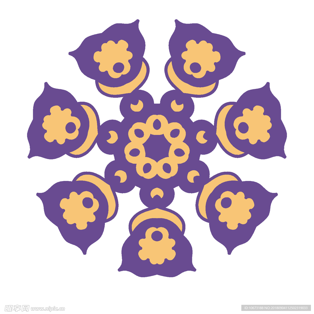 矢量花纹