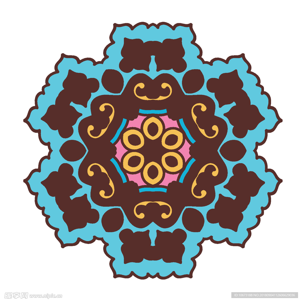 矢量花纹