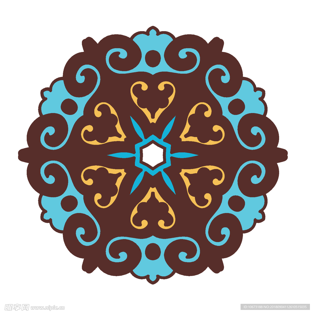 矢量花纹