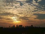 夕阳云层云海