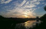 夕阳云层云海