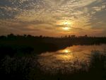 夕阳云层云海