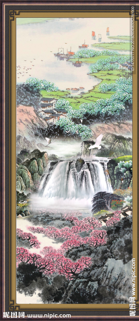 国画山水