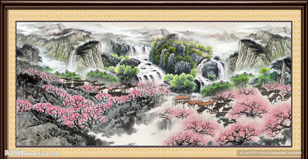 山水国画
