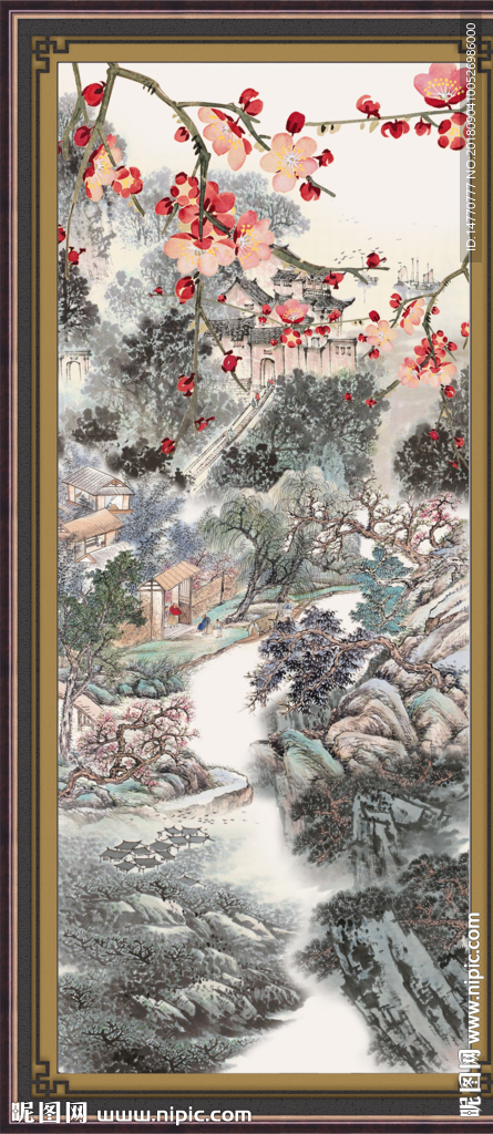 梅花赋 红梅