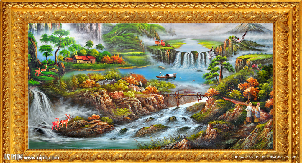 风景油画
