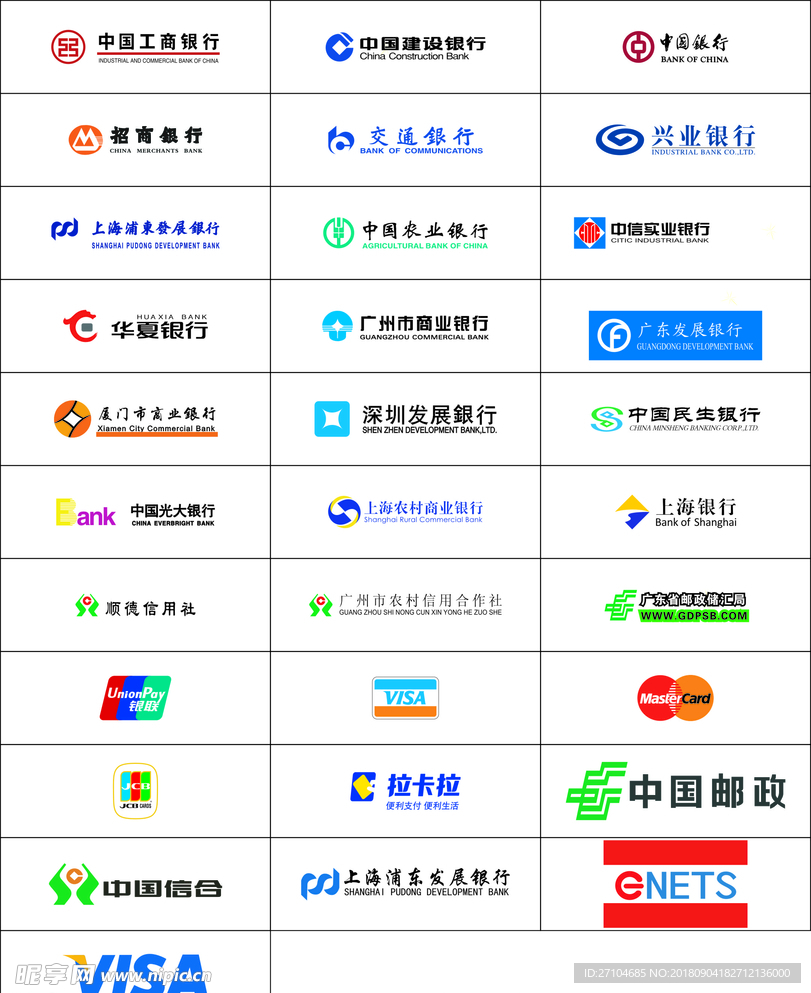 银行LOGO