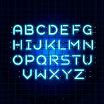 炫酷字母数字艺术字