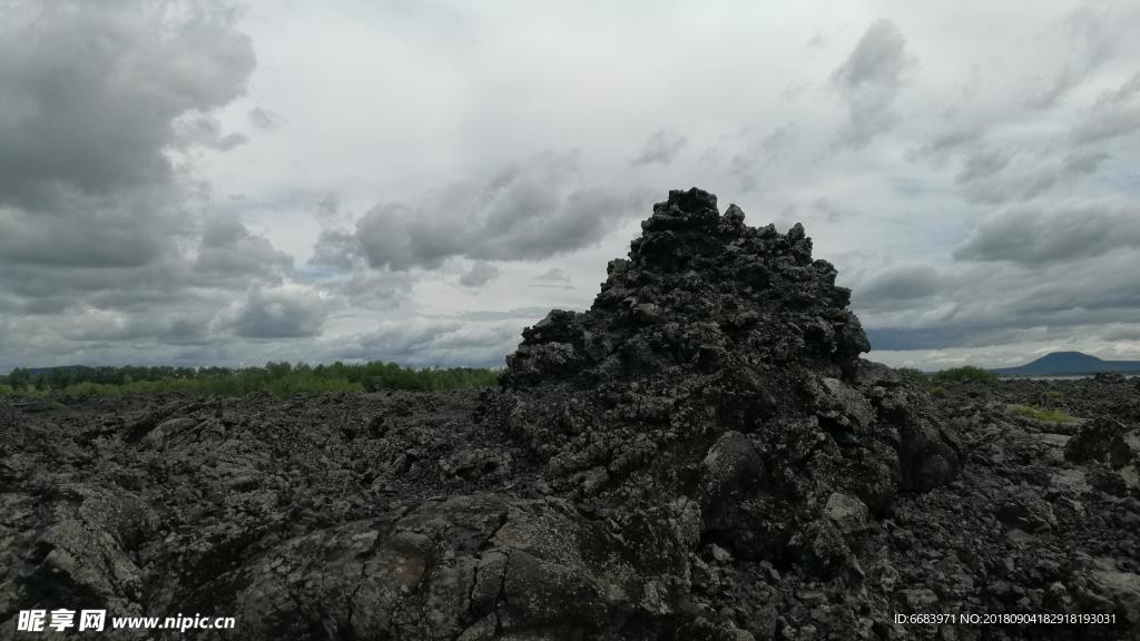 火山风光