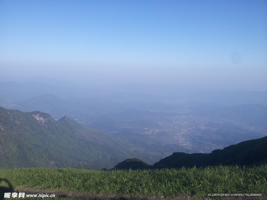 山    风景    武功山