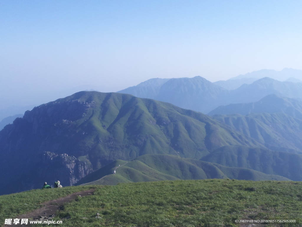 山    风景    武功山