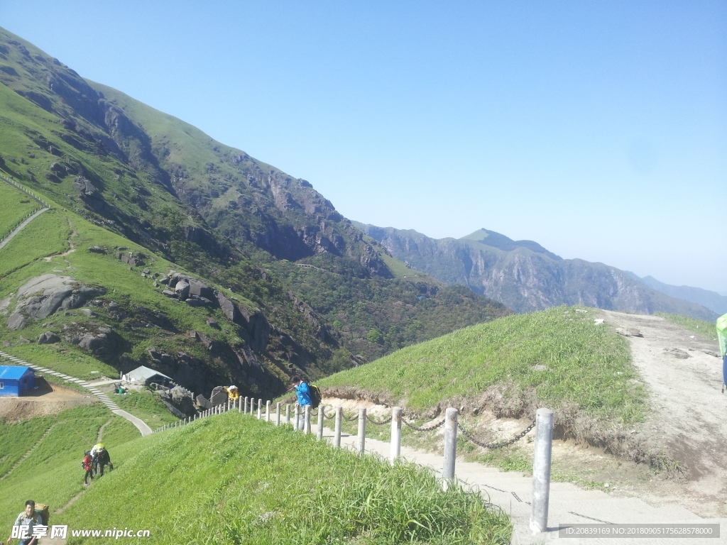 山    风景    武功山