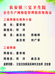 卫生院组织框架