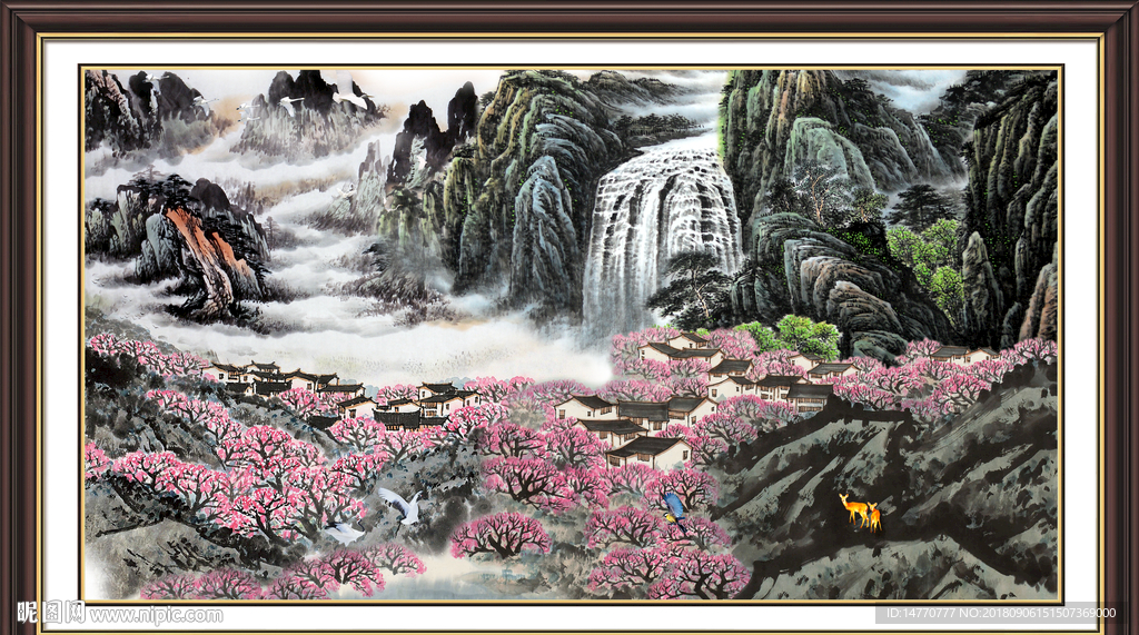 国画 国画山水