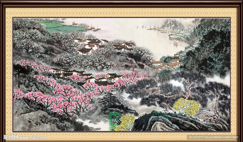 国画风景