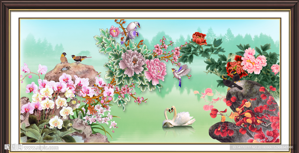 花鸟国画