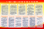 村党支部工作制度