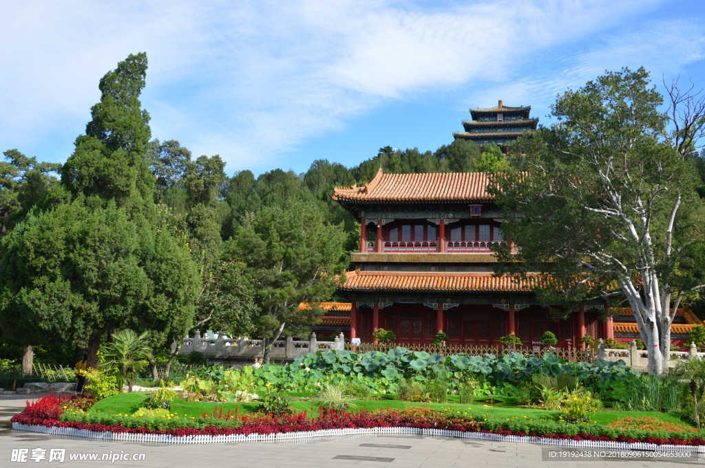 景山公园风景