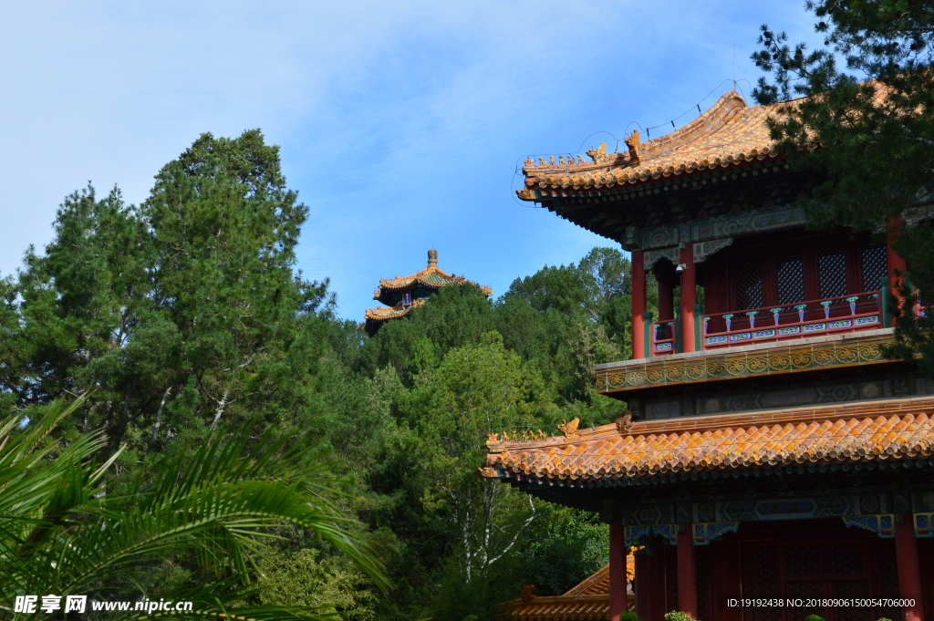 景山公园风景