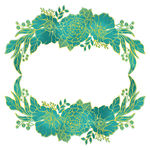 绿叶花环