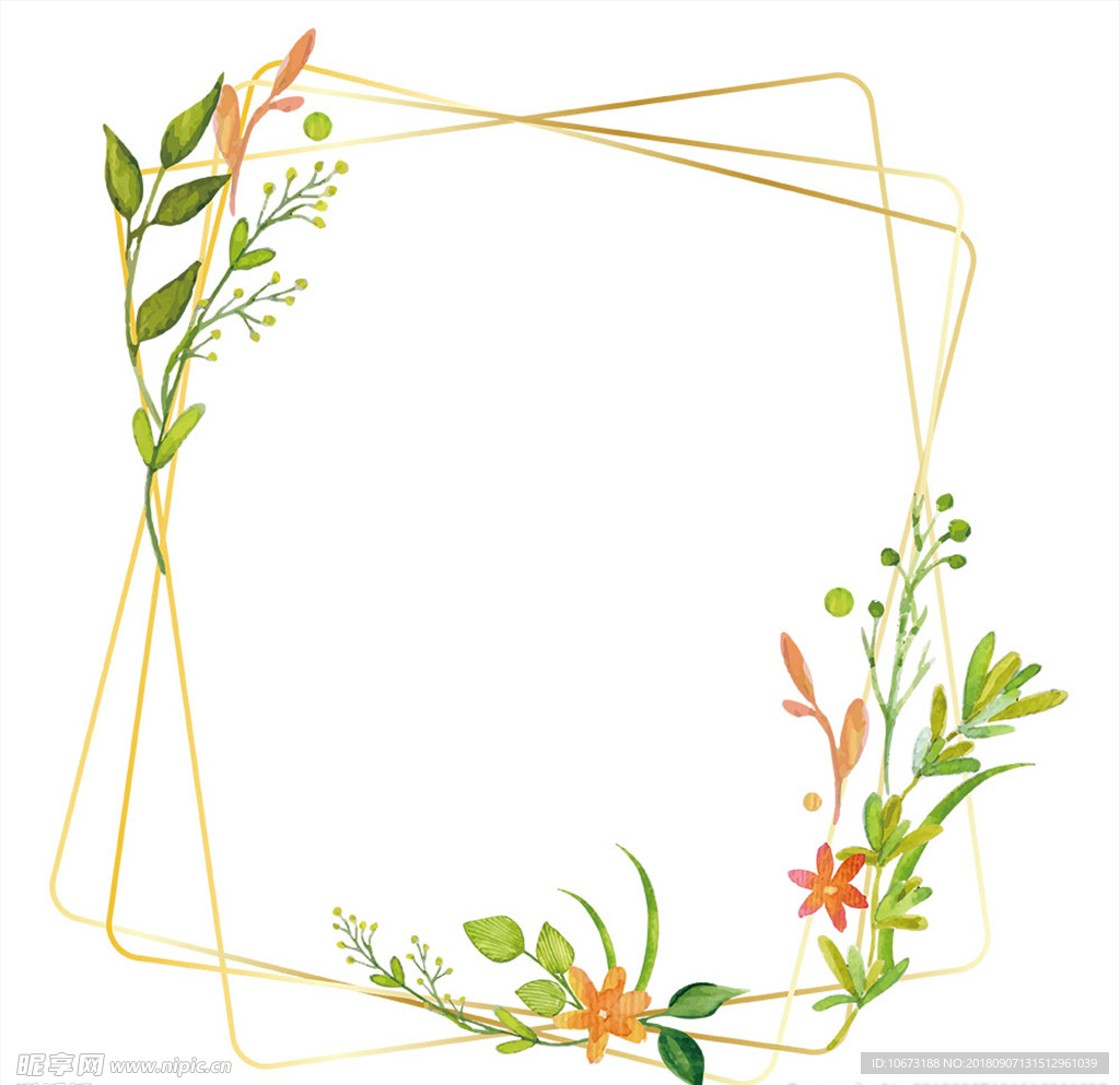 绿叶花环