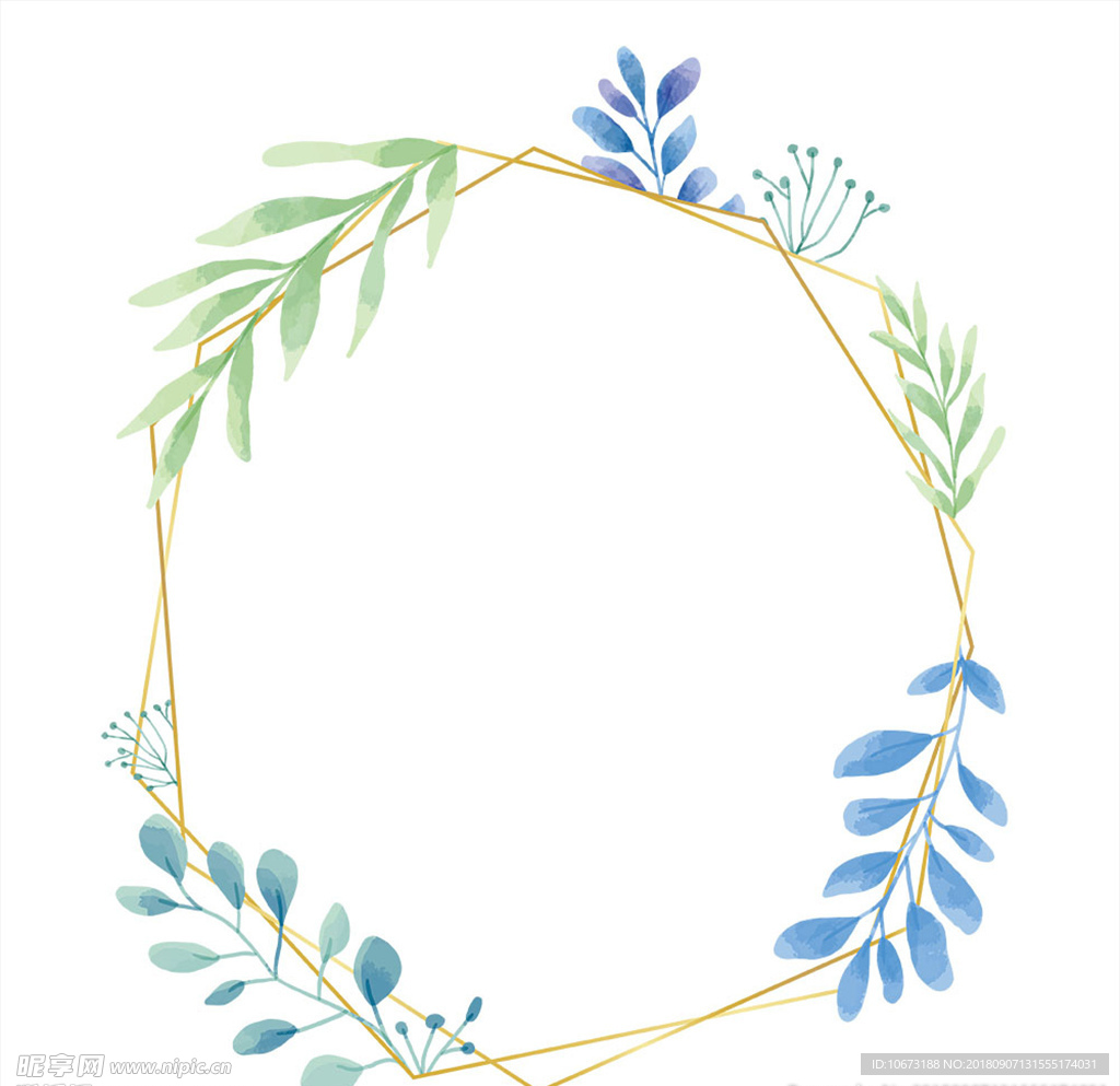 绿叶花环