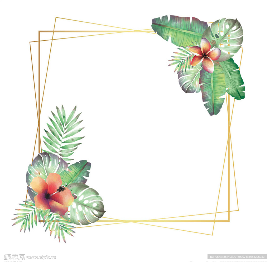 绿叶花环