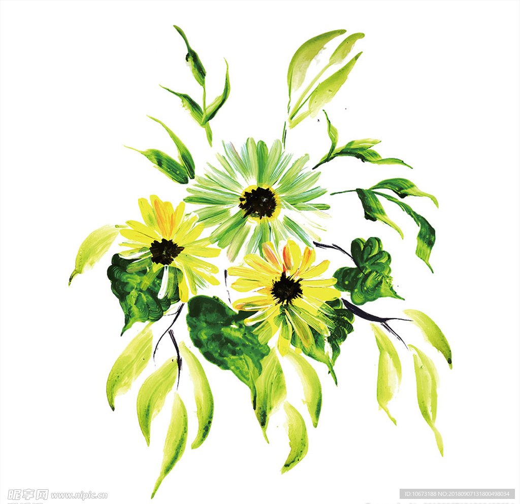 绿叶花环