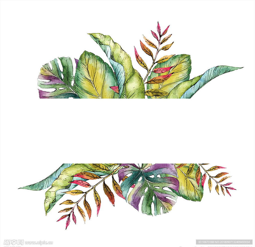 绿叶花环