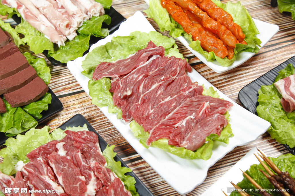 火锅肉片