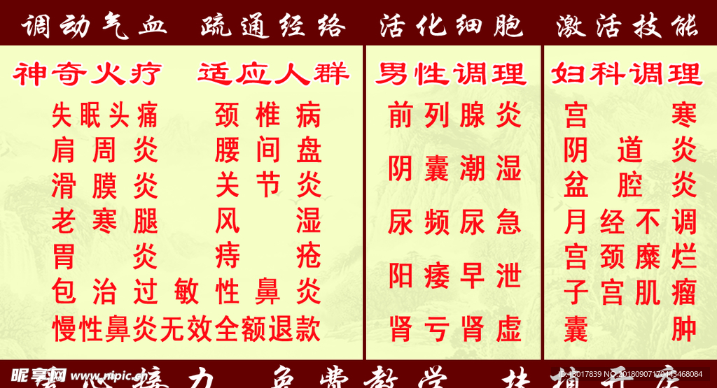 中医养生名片