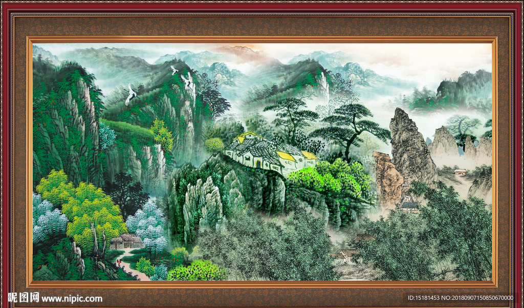 国画山水