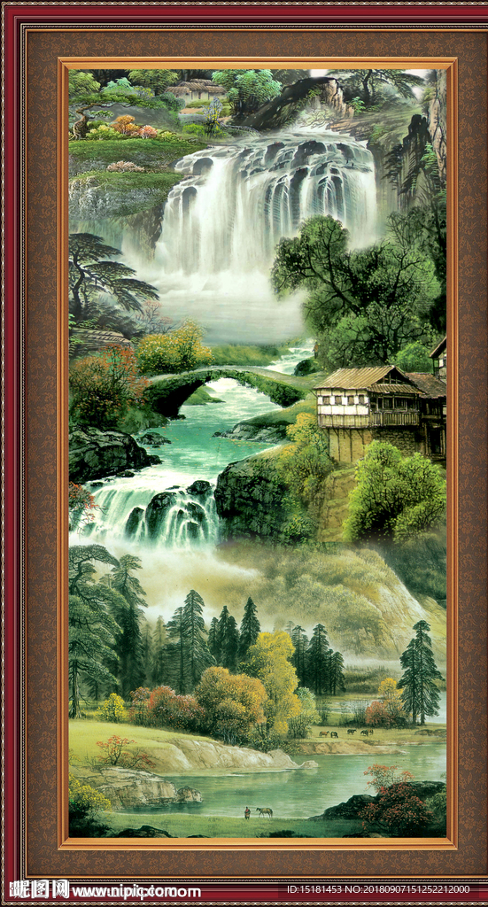 山水国画