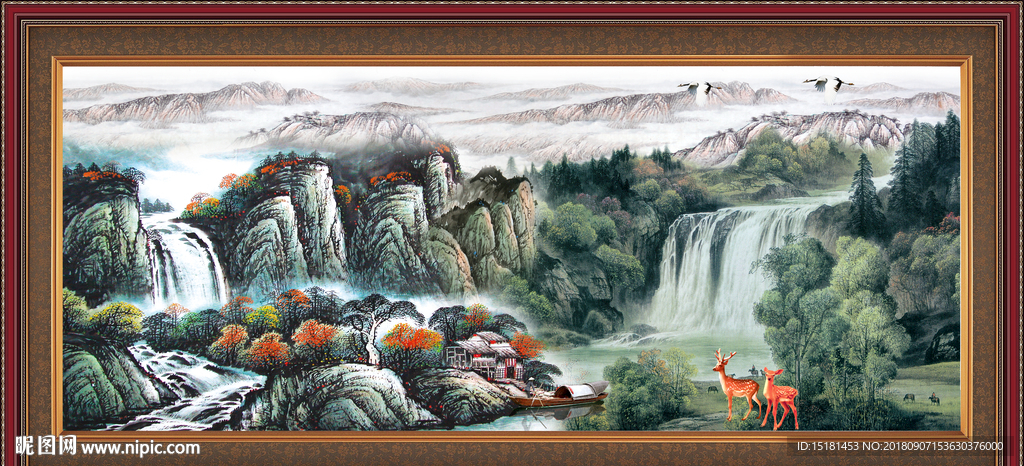 国画山水