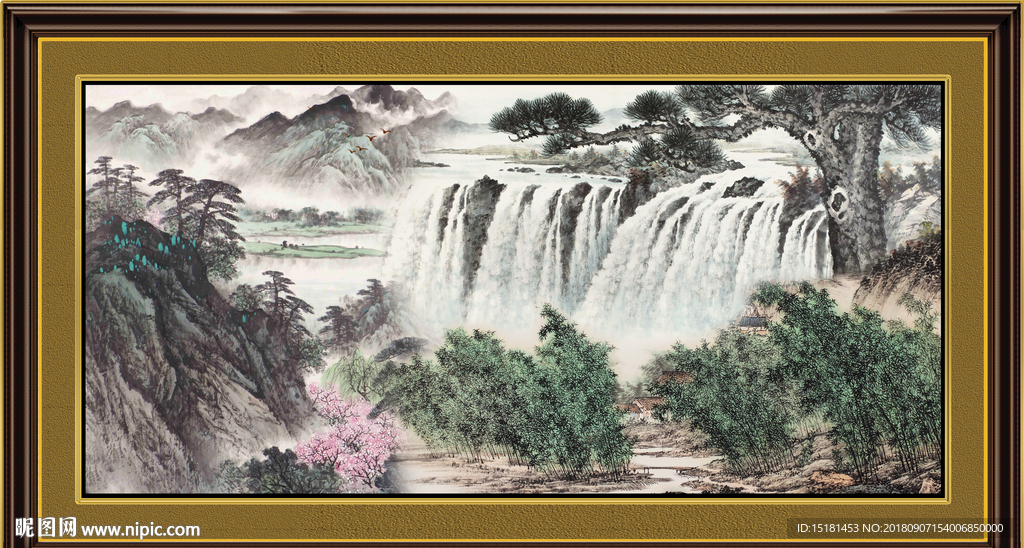 国画山水